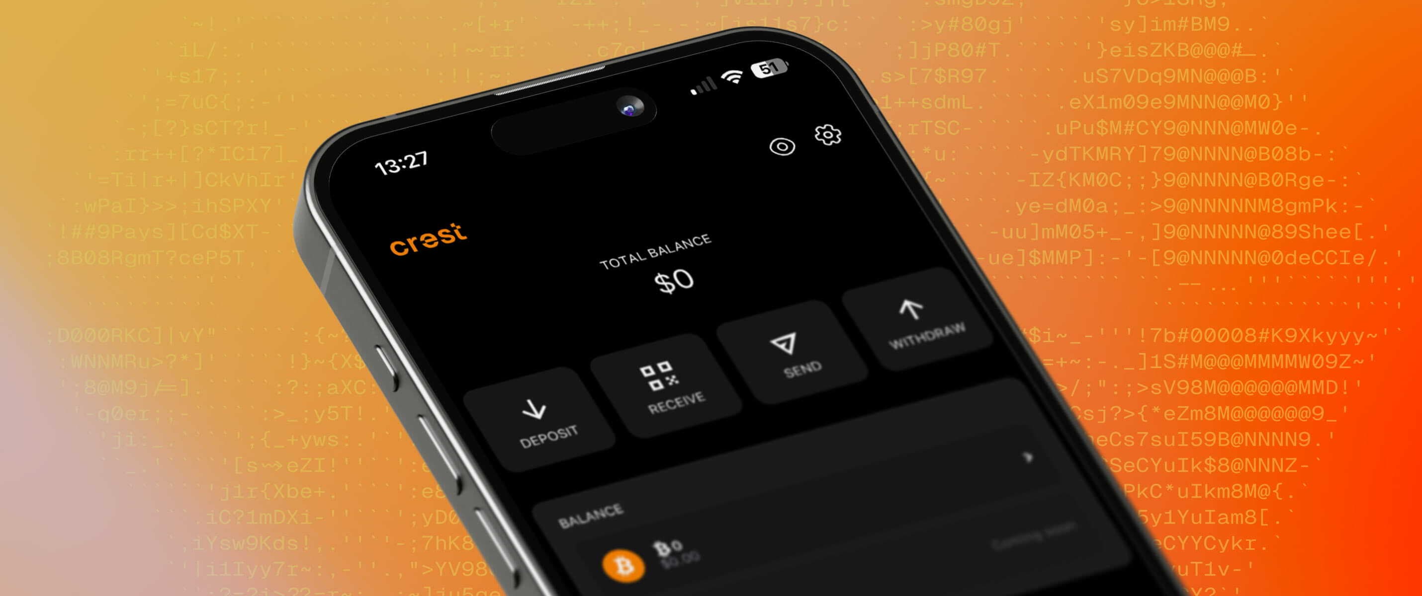 Crest mobile wallet preview